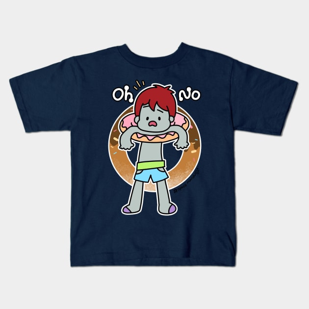 Oh, no Kids T-Shirt by spacemandu